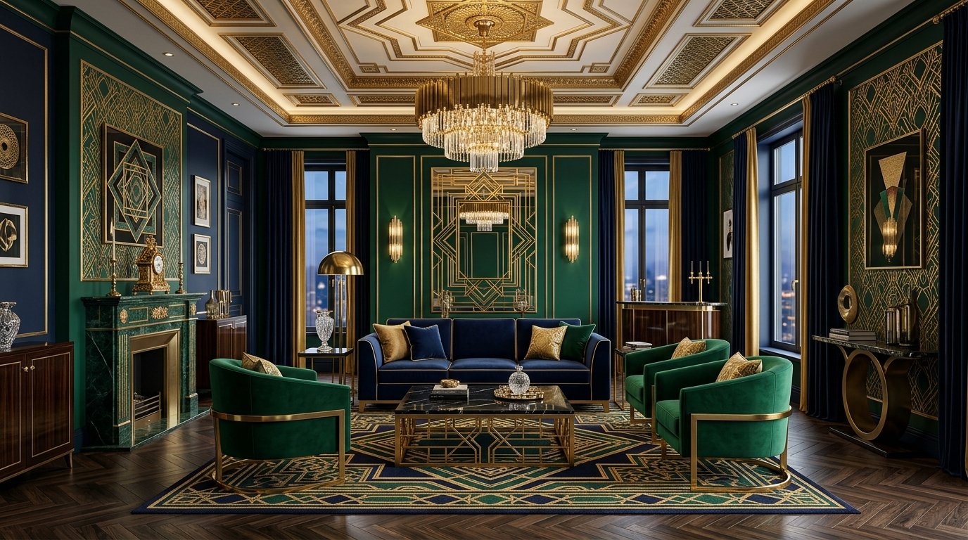 Neo Deco Home Decor 2026 — Art Deco Inspired Room Ideas
