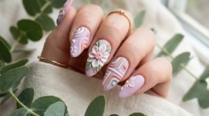 Rubberized 3D Nail Art 2026