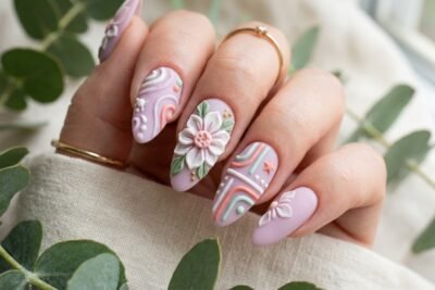 Rubberized 3D Nail Art 2026