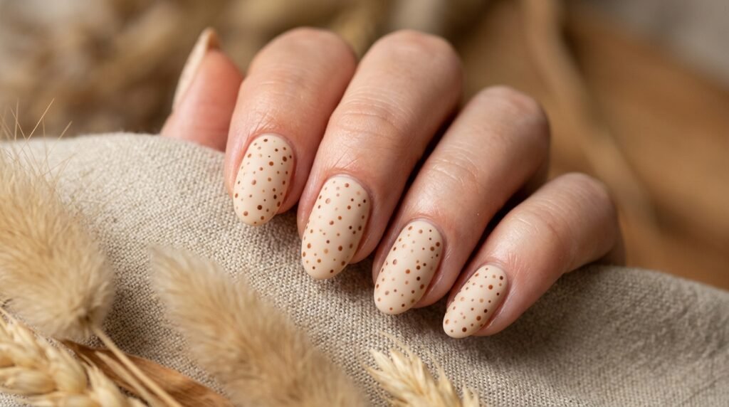  Fawn Freckles Nails