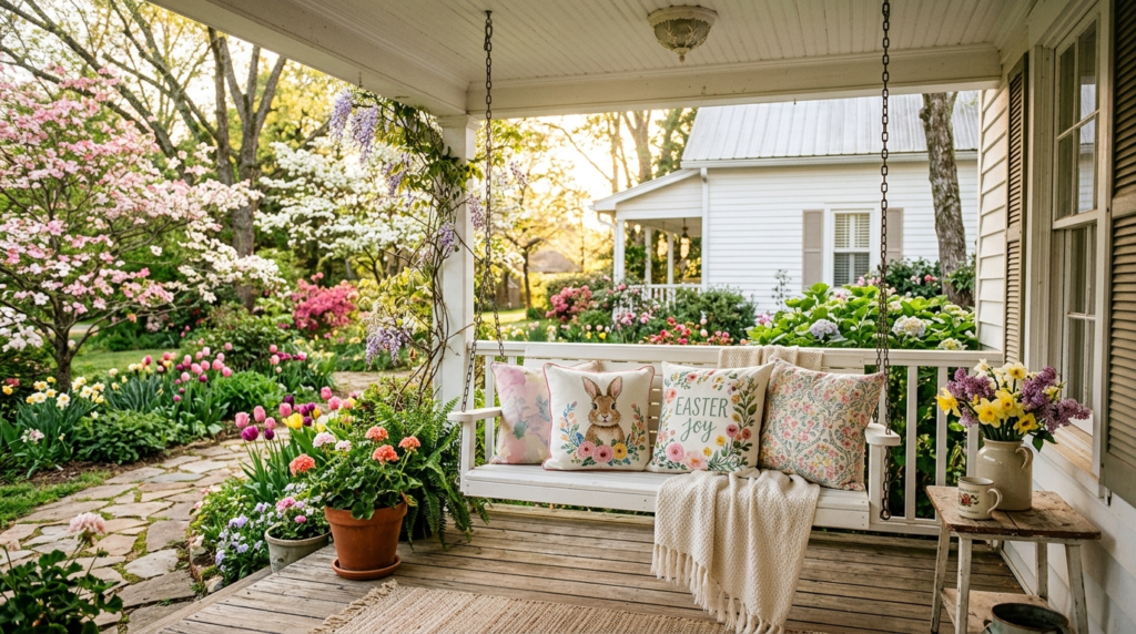 25 Stunning Outdoor Easter Decorations for Porch That’ll Make Your Neighbors Jealous