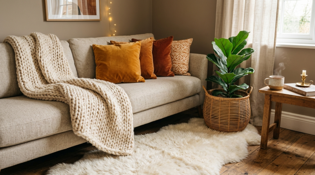 How to Create a Cozy Living Room in a Small Apartment (Without Spending a Fortune)