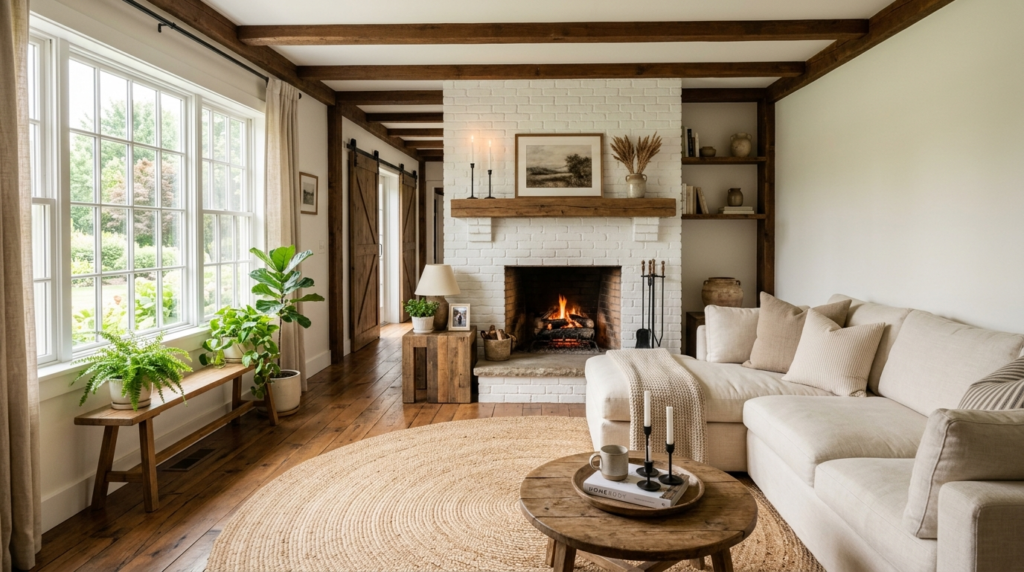 Budget-Friendly Farmhouse Living Room Ideas That Look Like a Million Dollars