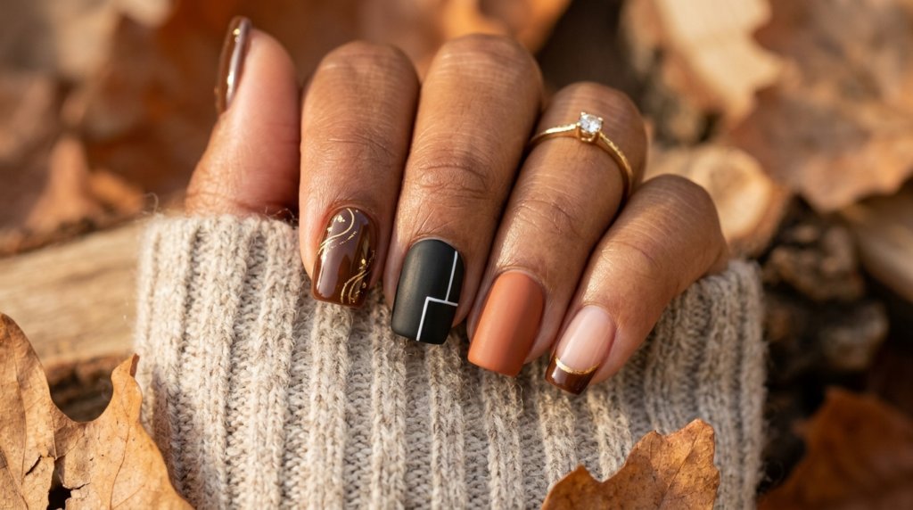 Fall Manicure Inspiration 2025: Short Nails, Cozy Colors & Brown Skin-Friendly Ideas You’ll Love