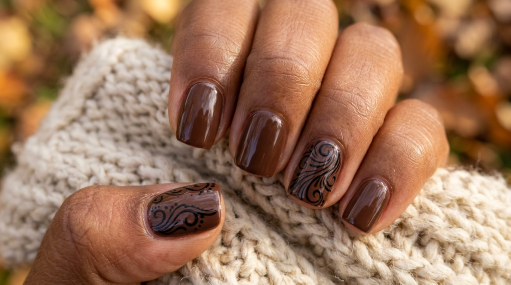 Fall Manicure Inspiration 2025: Short Nails, Cozy Colors & Brown Skin-Friendly Ideas You’ll Love