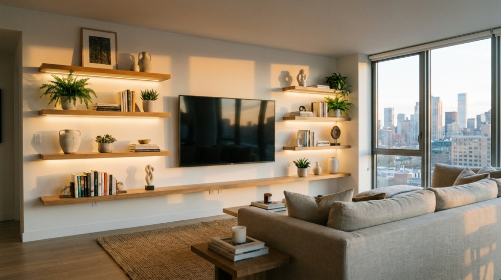 Floating Shelves Living Room Decor Ideas: 30 Stunning Ways to Style Your Walls in 2026