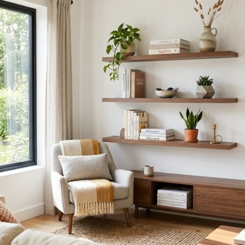 15 Stylish Floating Shelf Ideas for Your Living Room This Year