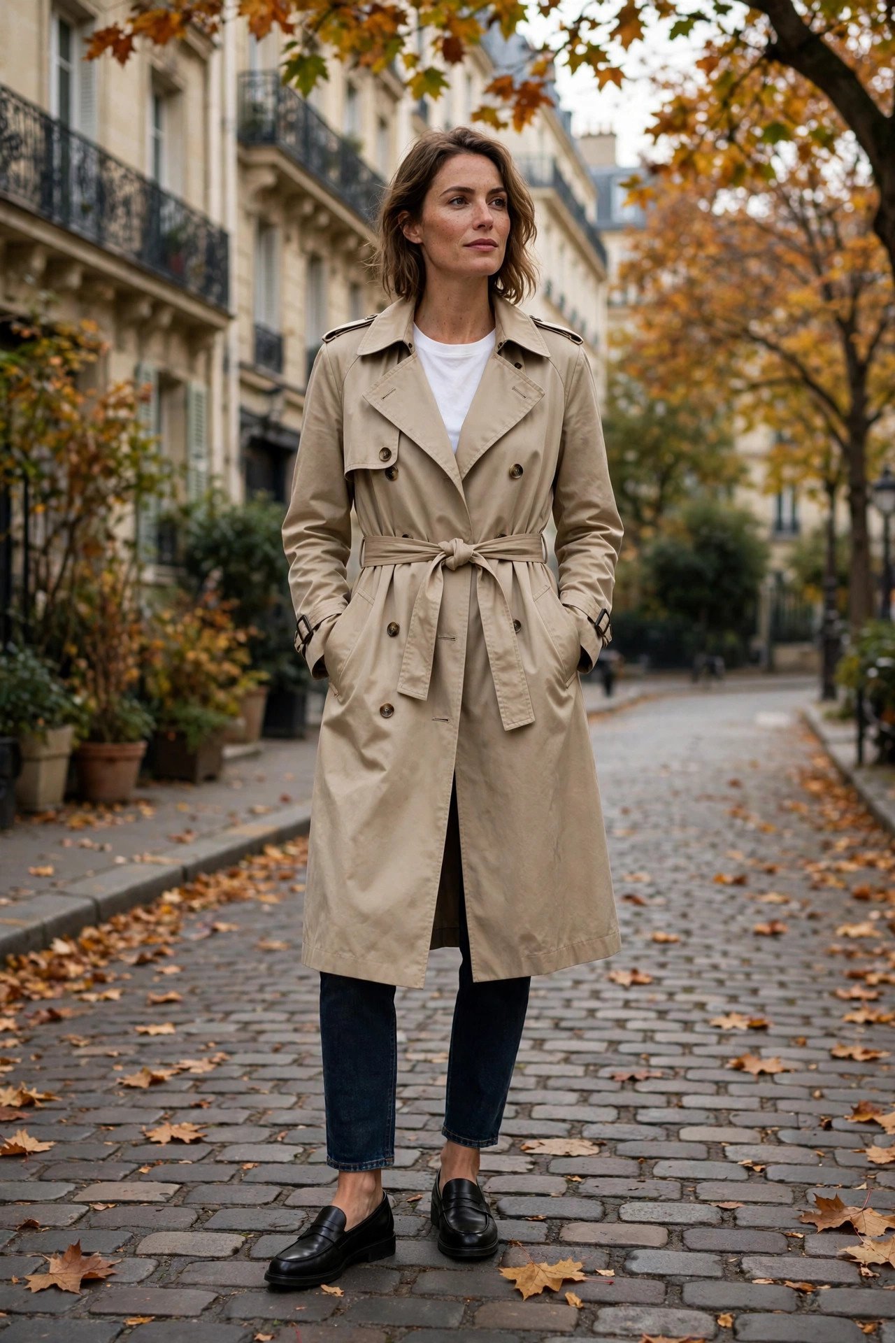 Trench Coat Outfits Fall: 15 Beige Trench Ideas