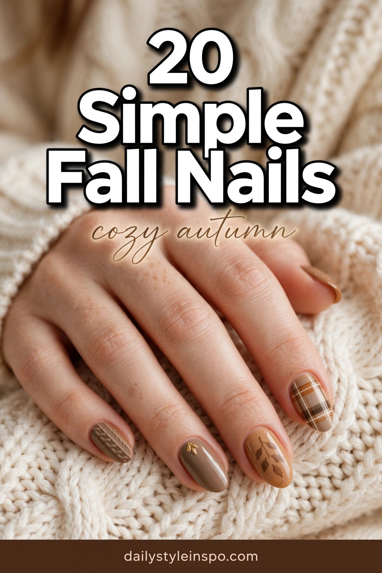 20 simple fall nails for a cozy autumn manicure 2026