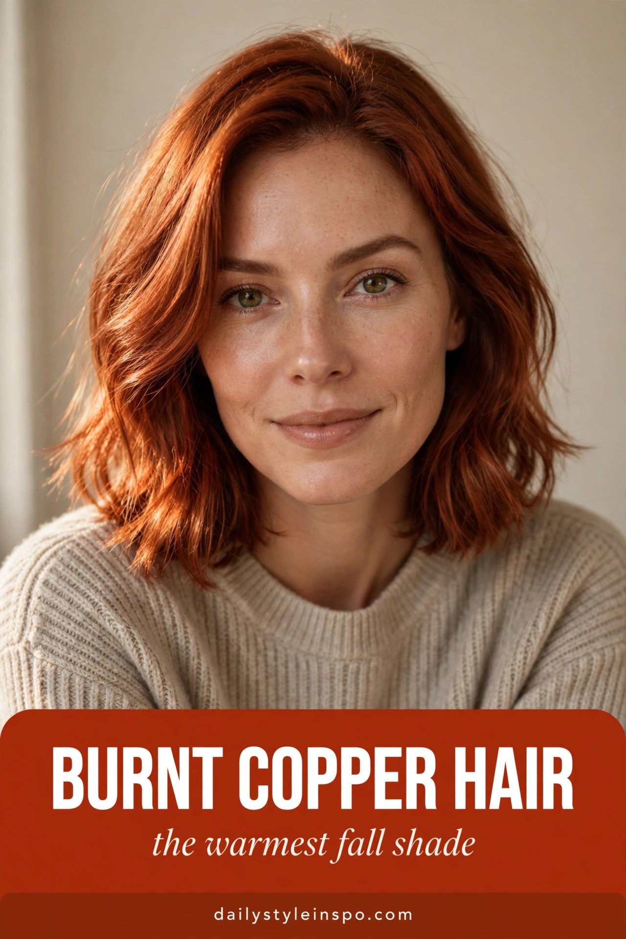 Burnt Copper Hair Color: Fall 2026's Warmest Shade