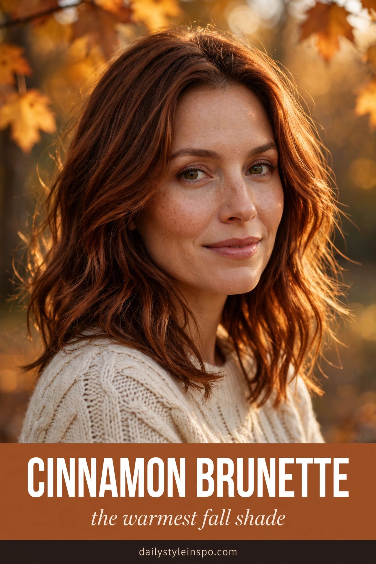 Cinnamon Brunette Hair: The Warmest Fall 2026 Shade
