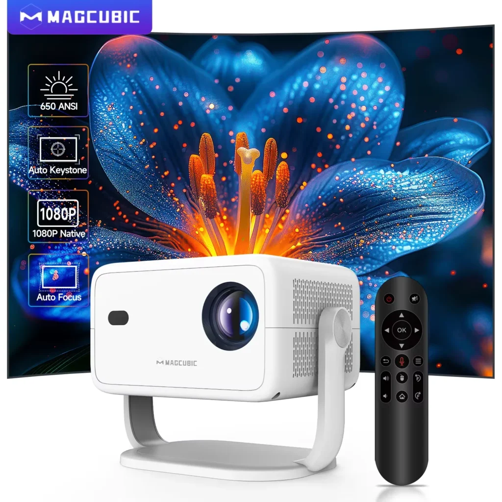 Magcubic L018 smart projector with auto focus - home cinema upgrade
