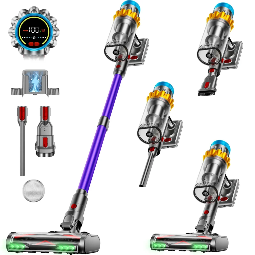 VAKERR X15 Pro cordless vacuum for pet hair and carpet